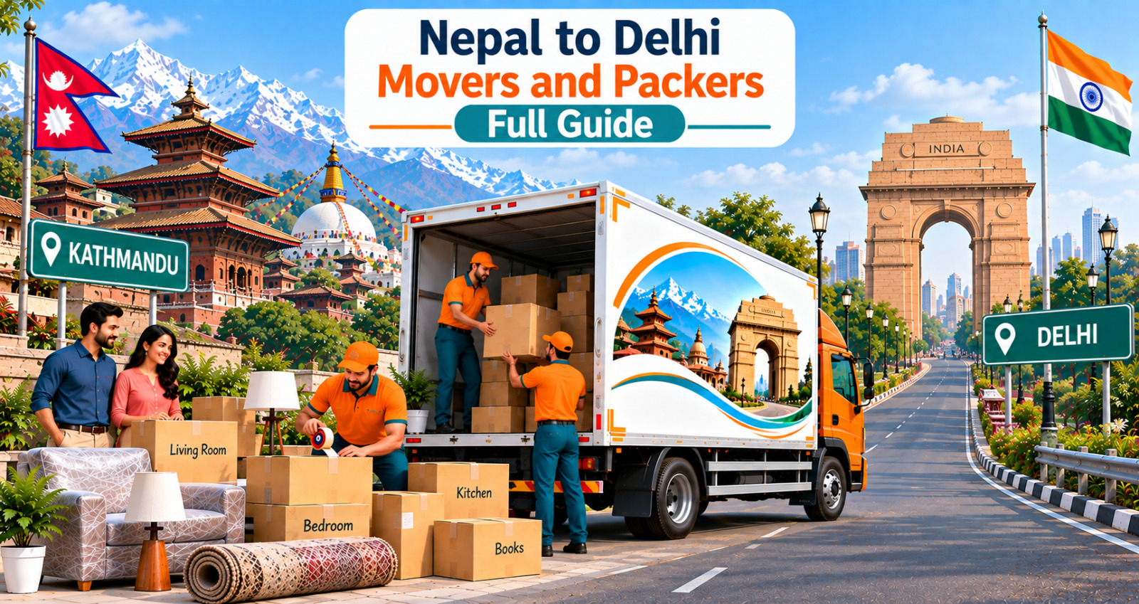 Nepal to Delhi Movers and Packers Full Guide 